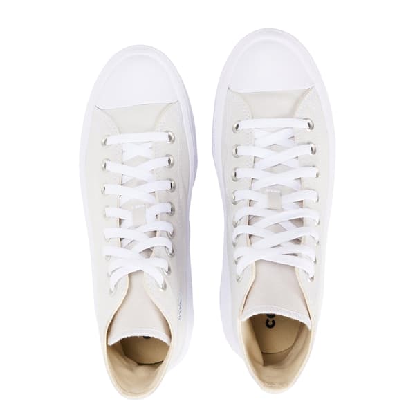 Converse Dam/Dam Chuck Taylor Canvas Platform High Top Träningsskor Grey 6 UK