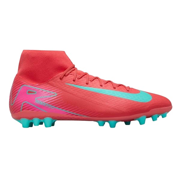Nike Herr Mercurial Superfly 10 Academy Läder Konstgräs Red/Green 10 UK