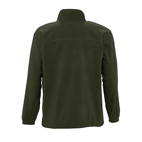 SOLS Herr North Full Zip Outdoor Fleece Jacka 4XL Army Army 4XL
