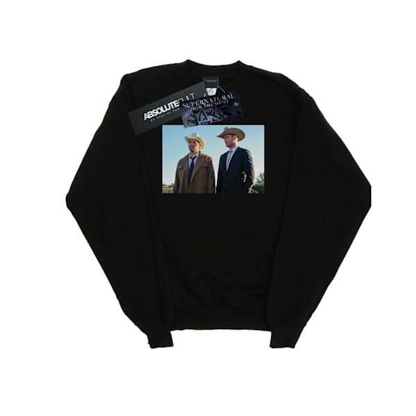 Supernatural Dam/Kvinnor Stetson Boys Sweatshirt M Svart Black M