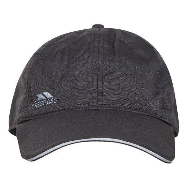 Trespass Cosgrove Snabbtorkande Baseballkeps för Herrar, One Size, Svart Black One Size