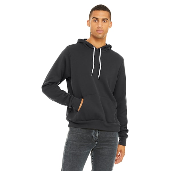 Bella + Canvas Unisex Pullover Hoodie XS Mörkgrå Dark Grey XS