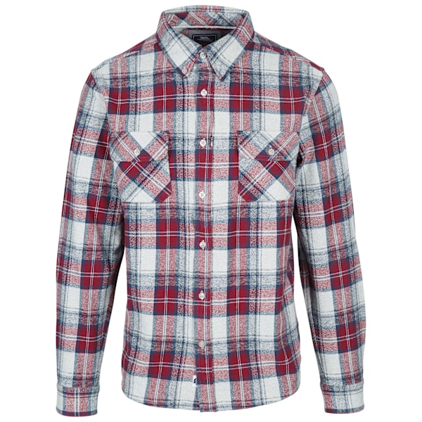 Trespass Herr Wrothamton Skjorta M Raspberry Check Raspberry Check M