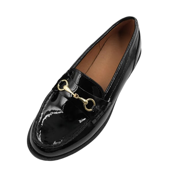 Where's That From Dam/Damer Cielo Metallstång Faux Läder Ro Black 4 UK