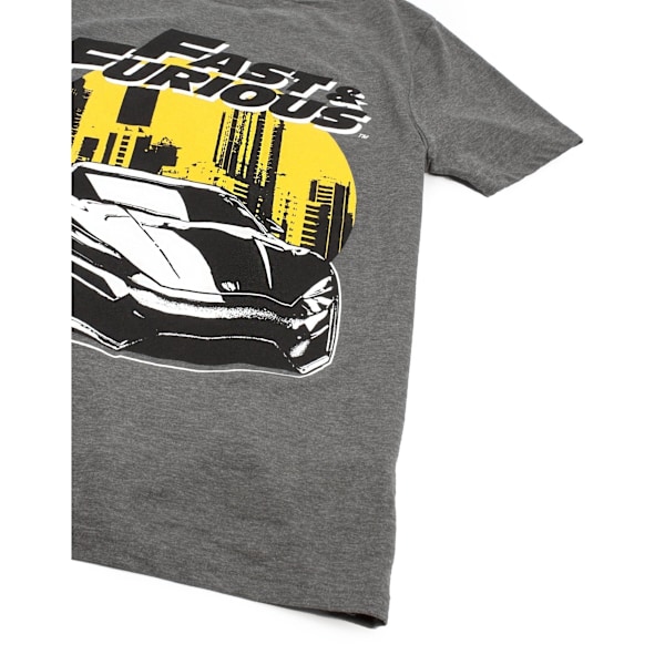 Fast & Furious Herr T-shirt M Charcoal Marl Charcoal Marl M