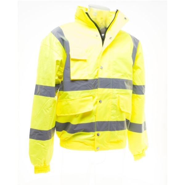 Yoko Mens Hi-Vis Bomberjacka L Hi-Vis Gul Hi-Vis Yellow L