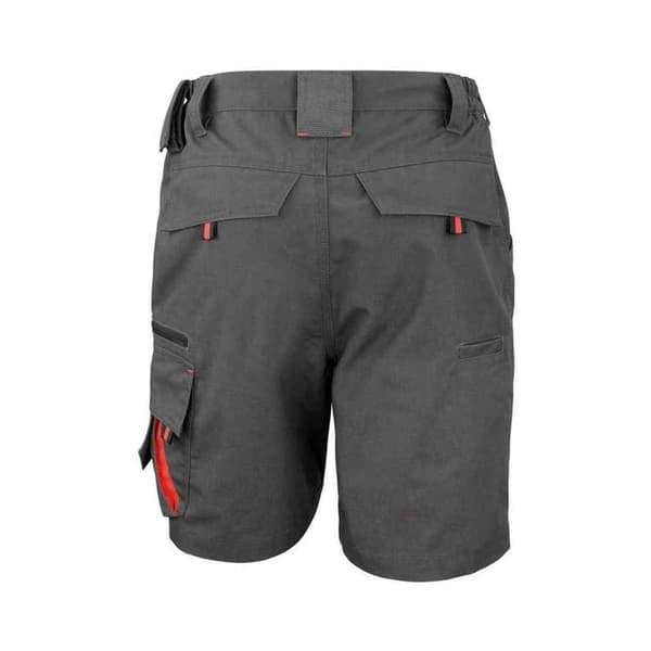 WORK-GUARD By Result Tekniska Cargo Shorts för Män M Grå/Svart Grey/Black M