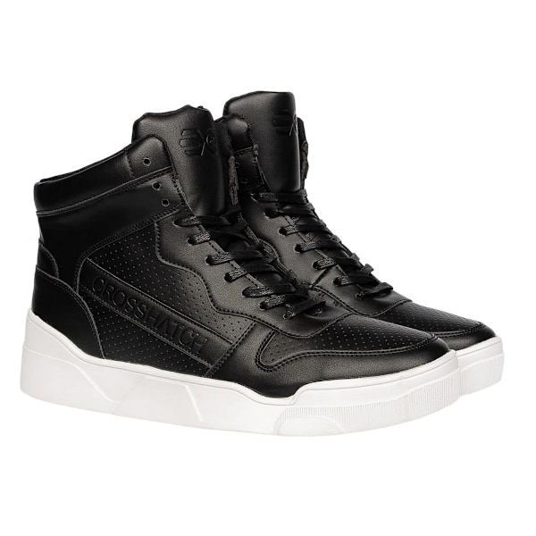Crosshatch herr Arialva High Tops 10 UK svart Black 10 UK