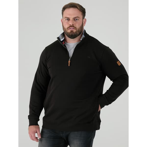 Duke Herr D555 Russel Broderad Logotyp Fleece Kingsize Sweatshirt Black 7XL