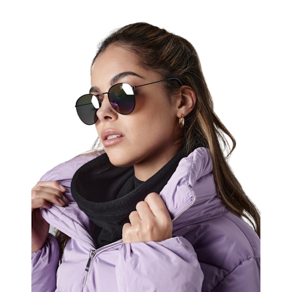 Beechfield Unisex Vuxen Suprafleece Snood Mössa One Size Svart Black One Size