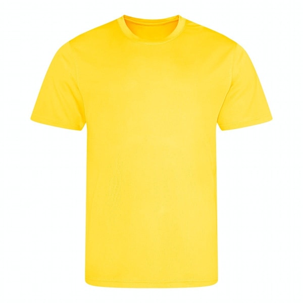 AWDis Cool Unisex Återvunnen T-shirt M Solgul Sun Yellow M