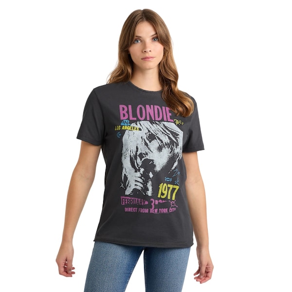 Amplified Unisex Adult Aka Blondie T-Shirt M Charcoal Charcoal M