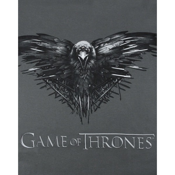 Game of Thrones Herr Treögd Raven Väst S Charcoal Charcoal S