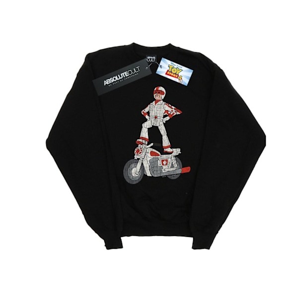 Disney Mens Toy Story 4 Duke Caboom Pose Sweatshirt XL Svart Black XL