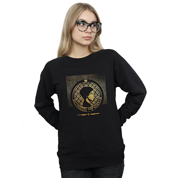 Supernatural Dam/Kvinnor Abbadon Crest Sweatshirt L Svart Black L