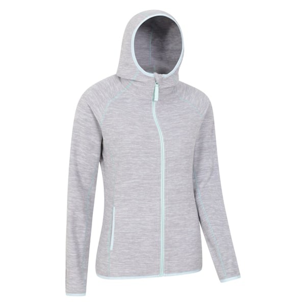 Mountain Warehouse Dam/Dam Lleyn II Melange Full Zip Hoodie Grey 10 UK