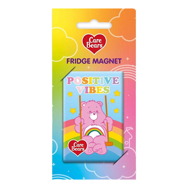 Care Bears Positiva Vibes Kylskåpsmagnet One Size Flerfärgad Multicoloured One Size