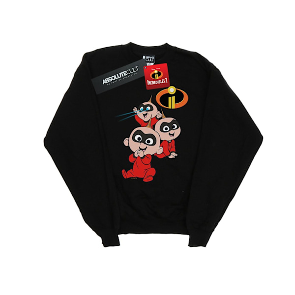 Disney Dam/Kvinnor The Incredibles Jak Jak Sweatshirt L Svart Black L