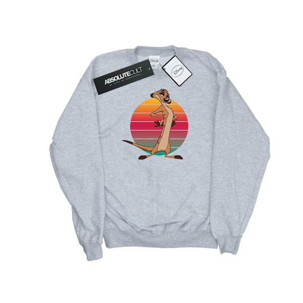 Disney Herr The Lion King Timon Sunset Sweatshirt S Sports Grey Sports Grey S