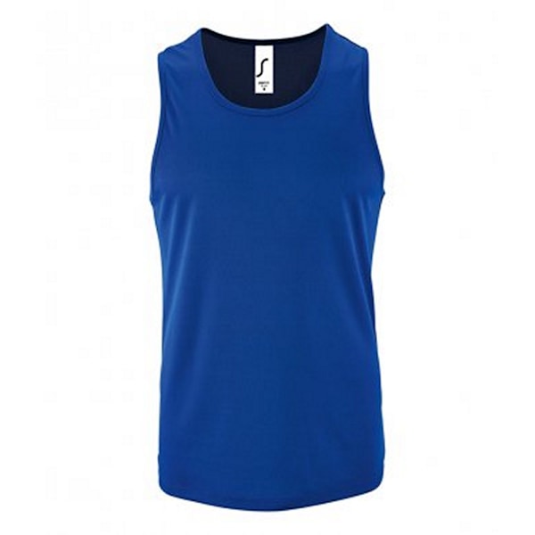 SOLS Herr Performance Tank Top M Royal Blå Royal Blue M