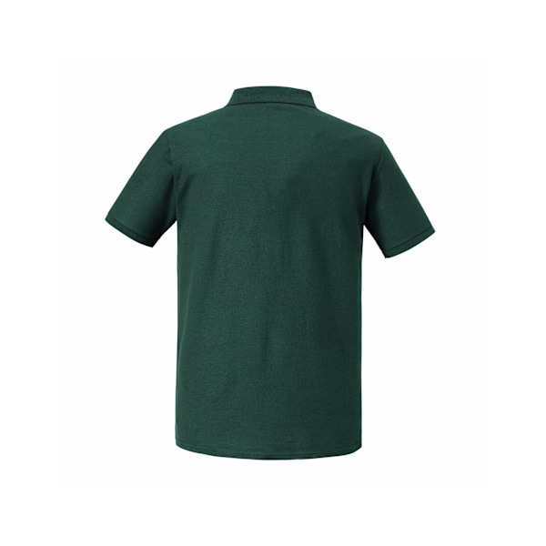 Russell Herr Authentic Pique Poloskjorta M Flaskgön Bottle Green M