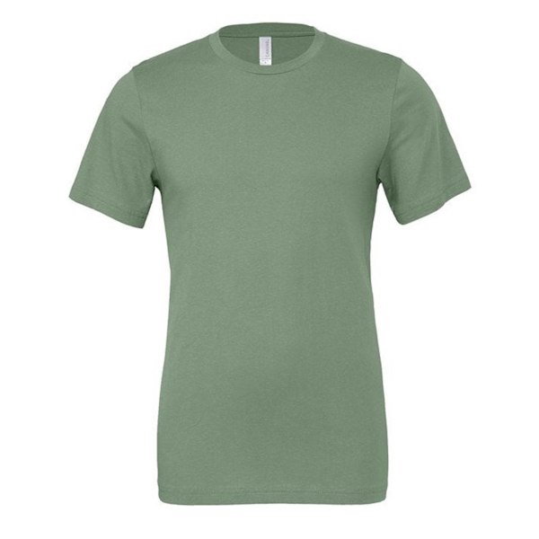 Bella + Canvas Unisex Jersey Crew Neck T-Shirt XL Sage Sage XL