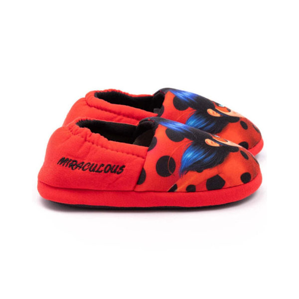 Miraculous flickor tofflor 2 UK röd Red 2 UK