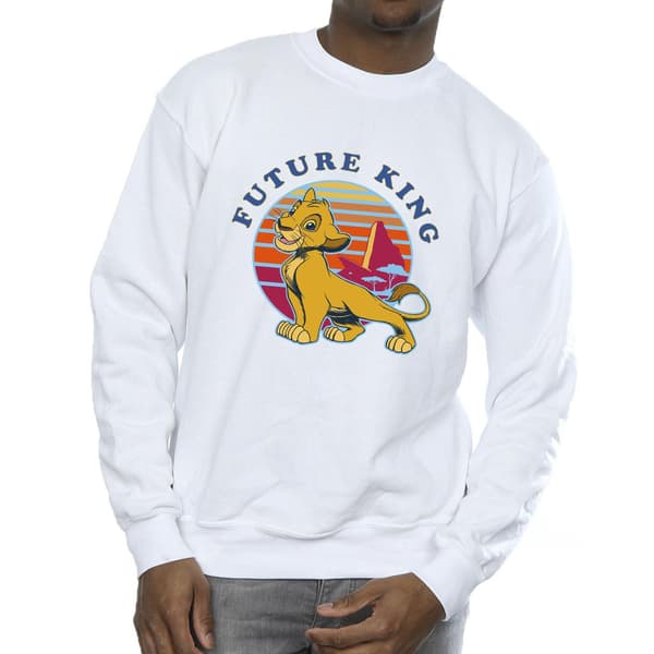Disney The Lion King Future King Sweatshirt S Vit White S