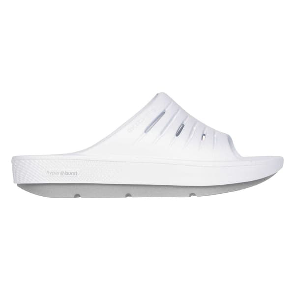 Skechers Dam/Dam Platta Sportssandaler 2 UK Vit/Grå White/Grey 2 UK
