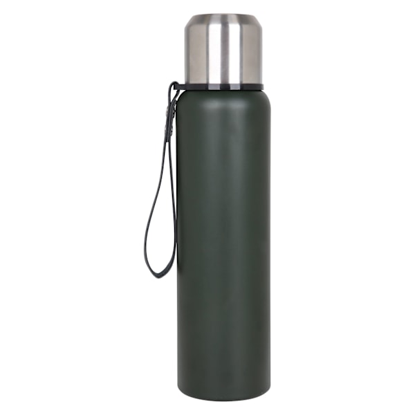 Mountain Warehouse Matt Dubbelväggig Flaska One Size Khakigrön Khaki Green One Size