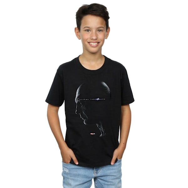 Marvel Boys Avengers Endgame Avenge The Fallen Drax T-shirt 12- Black 12-13 Years