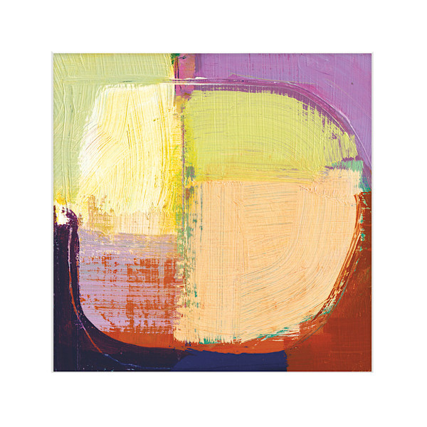 Joanne Last Abstract 14 Monterad Tryck 30cm x 30cm Flerfärgad Multicoloured 30cm x 30cm