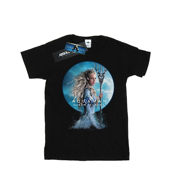 DC Comics herr Aquaman Queen Atlanna T-shirt S svart Black S