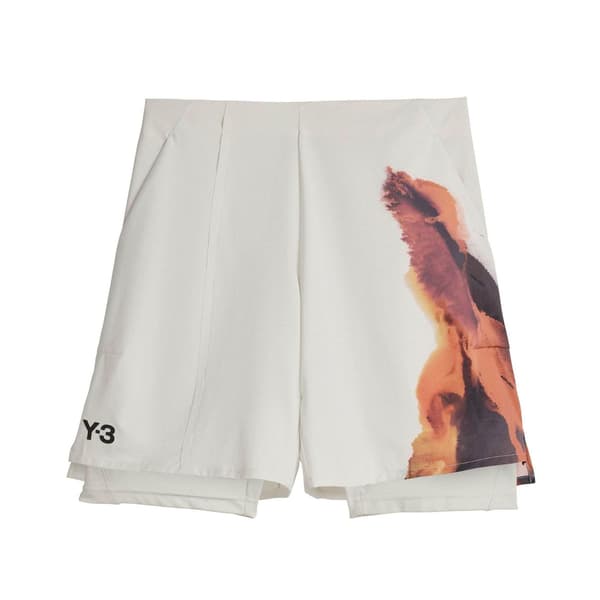 Y-3 Herr Logo Tennisshorts S Grå Grey S