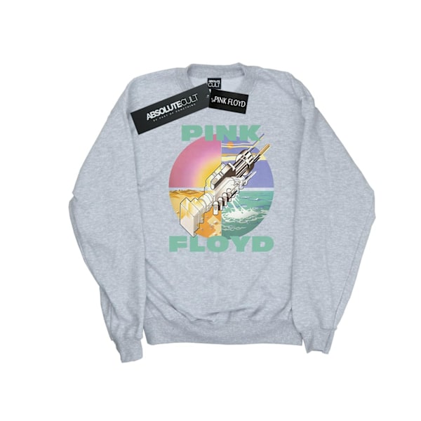 Pink Floyd Dam/Damer Önskar Du Var Här Sweatshirt S Sports Sports Grey S