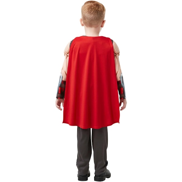 Thor Boys Deluxe Kostym L Grå/Röd Grey/Red L