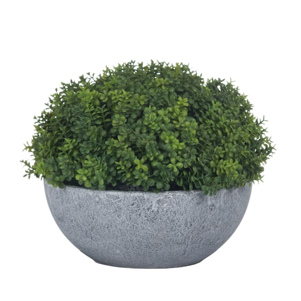 Hill Interiors Faux Hebe Globe Pot 15cm Grön/Grå Green/Grey 15cm