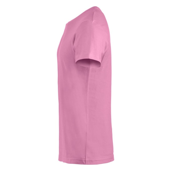 Clique Mens Basic T-Shirt M ljusrosa Bright Pink M