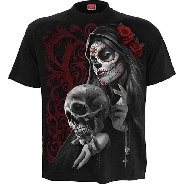 Spiral Unisex Vuxen Love Is Dead T-Shirt XXL Svart Black XXL