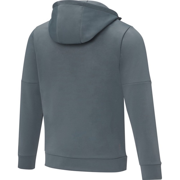 Elevate Life Mens Sayan Halv Zip Hoodie S Stålgrå Steel Grey S