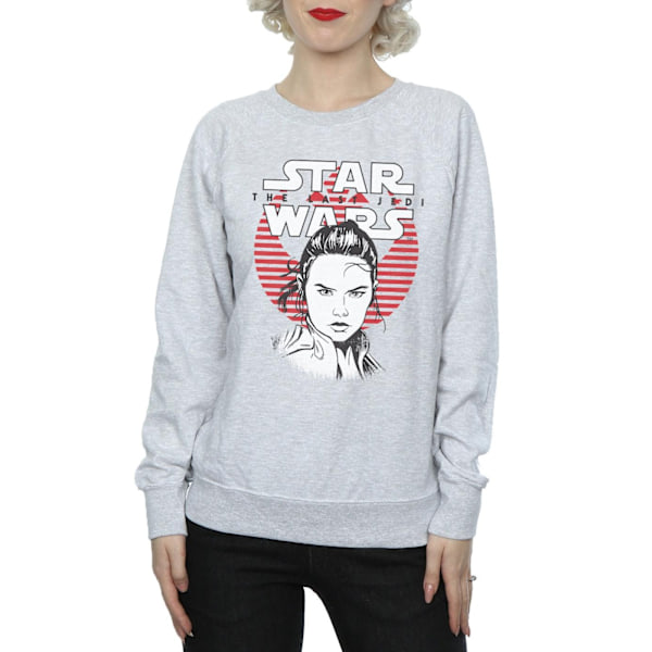 Star Wars Dam/Damer The Last Jedi Heroes Sweatshirt M Heath Heather Grey M
