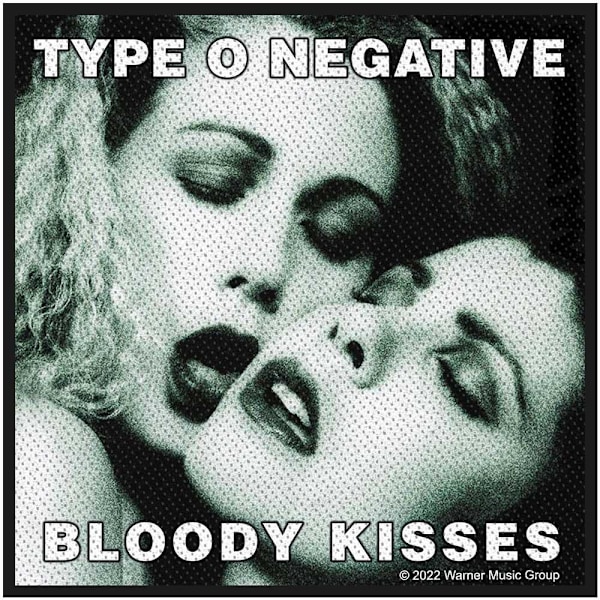 Type O Negative Bloody Kisses Patch En Storlek Flerfärgad Multicoloured One Size