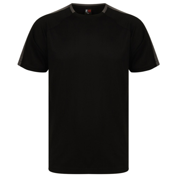 Finden och Hales Unisex Team T-Shirt XXL Svart/Gunmetal Black/Gunmetal XXL