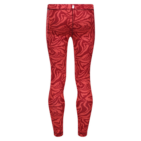 Regatta Barlia Zebra Print Vinterleggings för Barn/Barn 14 år Mineralröd Mineral Red 14 Years