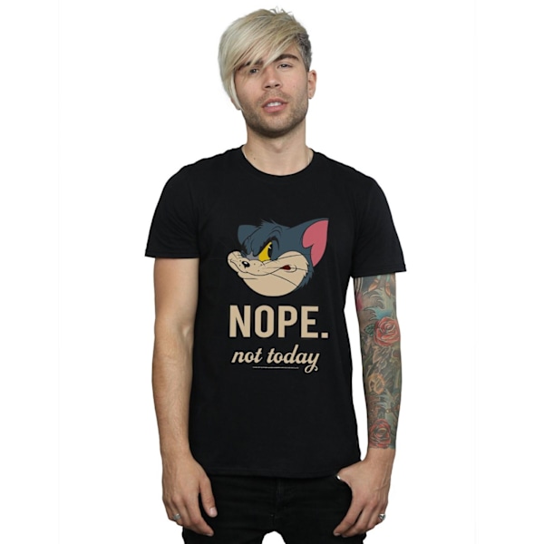 Tom And Jerry Herr Nope Not Today T-shirt 5XL Svart Black 5XL