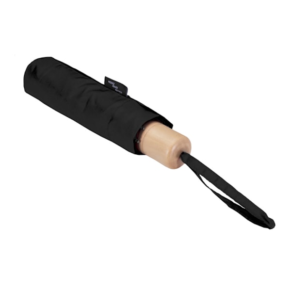 Floso Dane RPET Hopfällbart Paraply One Size Solid Svart Solid Black One Size