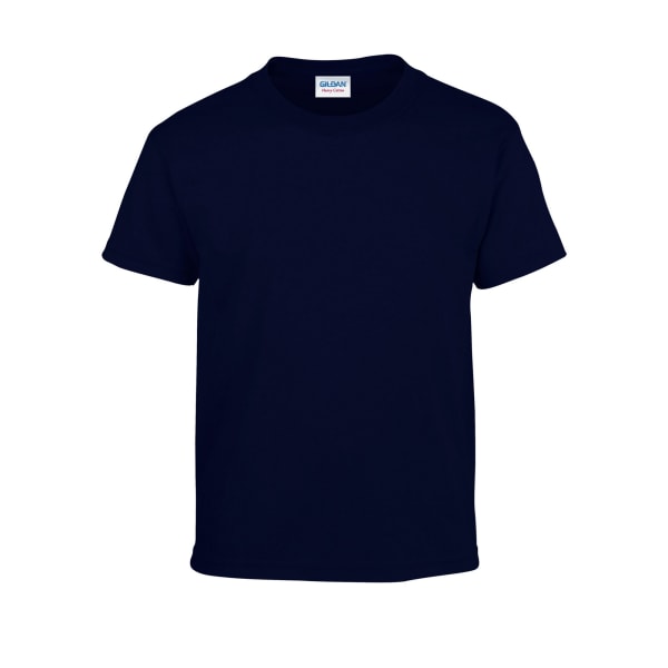 Gildan Barn/Barn Tung T-shirt i bomull M Marinblå Navy M