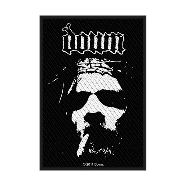 Down Logo Patch One Size Svart/Vit Black/White One Size