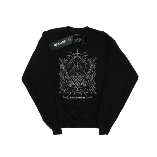 Fantastic Beasts Dam/Dam Fwooper Icon Sweatshirt XL Svart Black XL