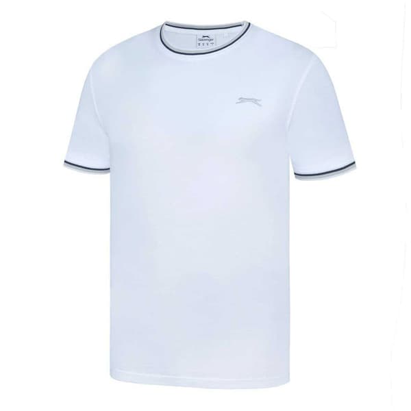 Slazenger Herr T-shirt i bomull S Vit White S